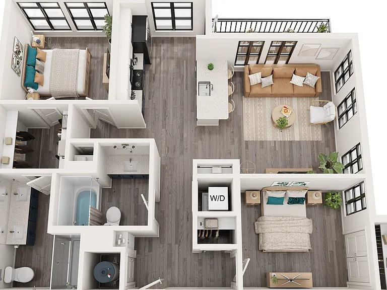 Bowery West floor plan photo