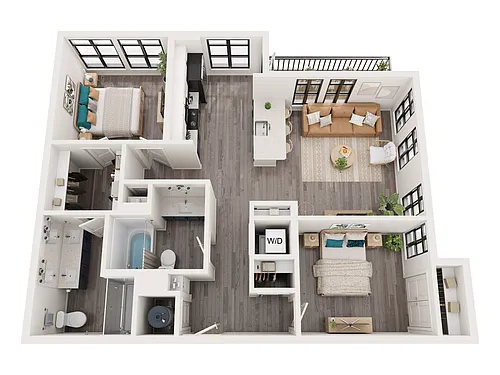 Floor plan B2