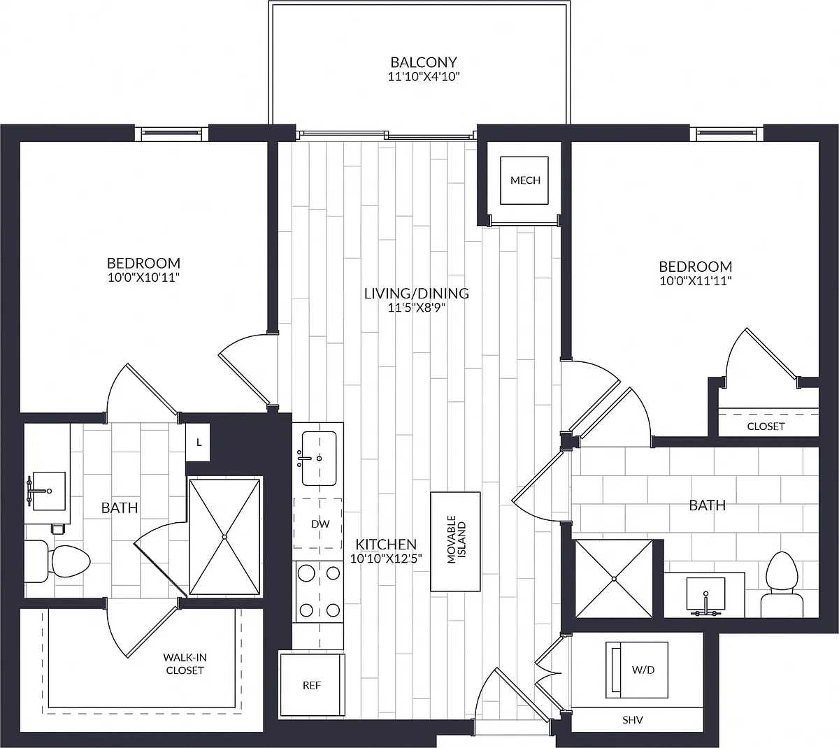 Floor plan B2-0A-ANSI