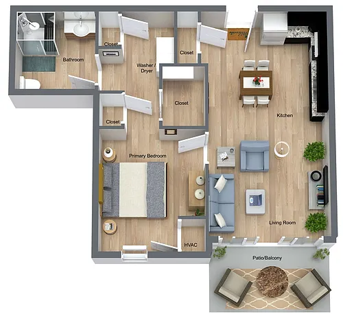 Floor plan A3A