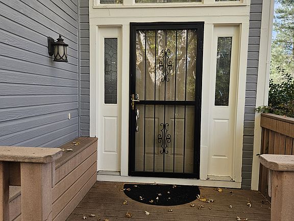 Private front entry.