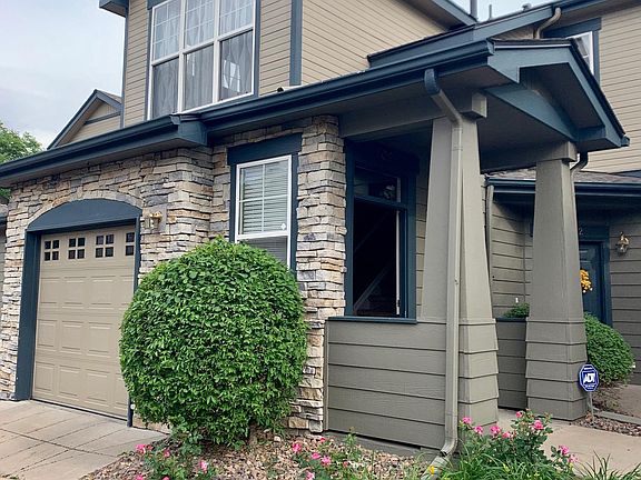 Front entrance and garage