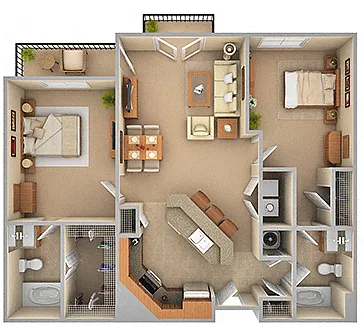 Floor plan B1 (PHASE 1)
