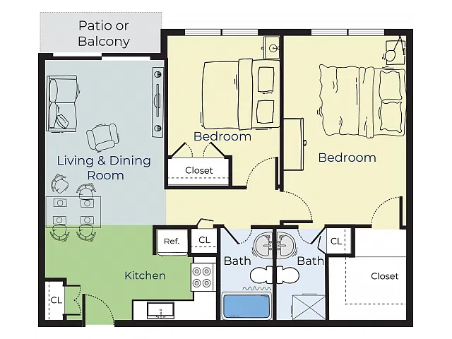Floor plan Spruce