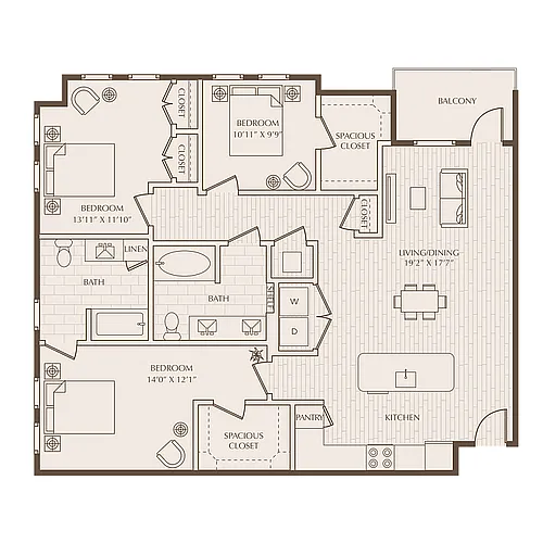 Floor plan C1H