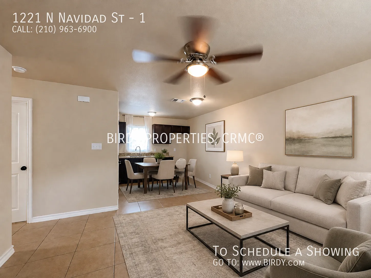 "Charming 3-Bed Duplex in San Antonio with Modern Granite Accents 1221 N Navidad St" — Photo 2