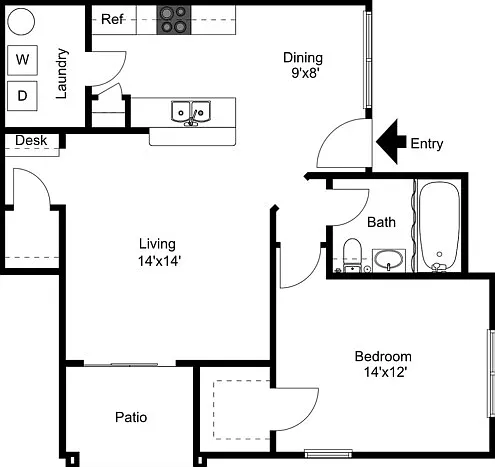 Click the button below to utilize the virtual move-in tool to plan your room layout! Click the button below to utilize the virtual move-in tool to plan your room layout!