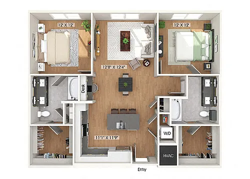 Floor plan B2