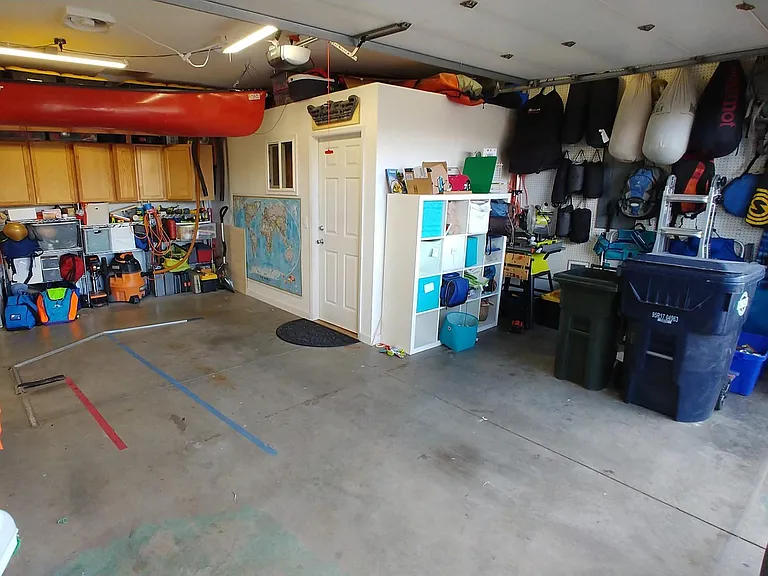 Garage with Office shown