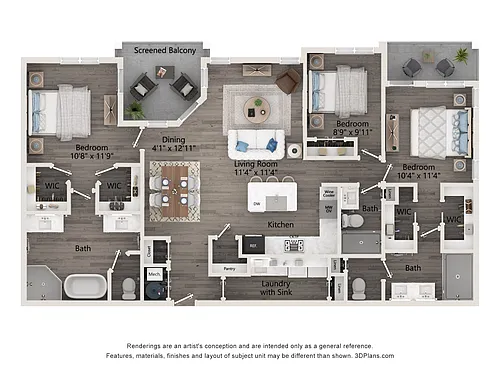 Floor plan C3