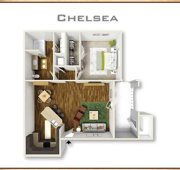 Floor plan Chelsea