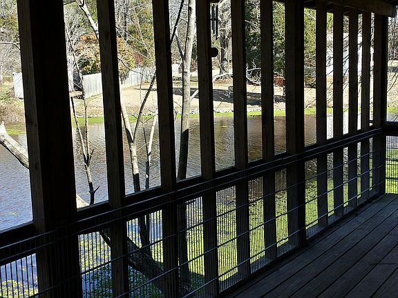 Lake view from back porch