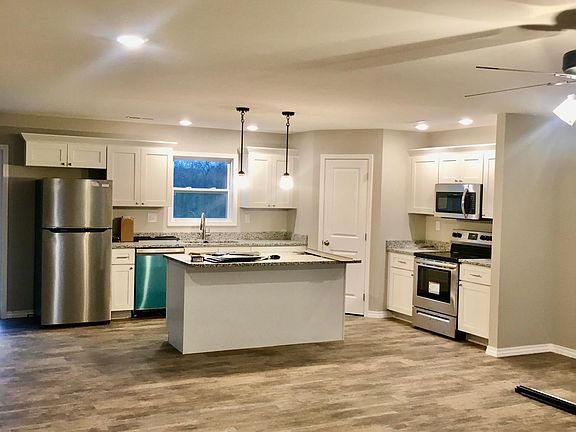 Open Concept Kitchen/Dining and Living Space