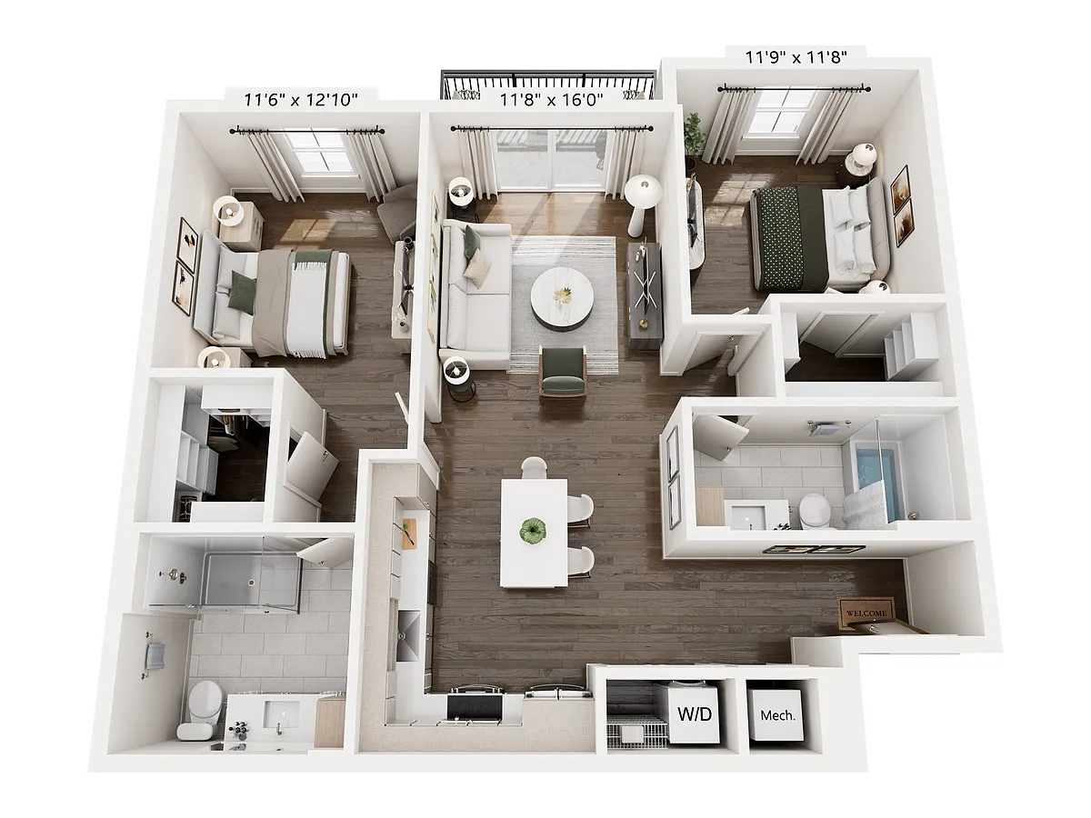 Floor plan B2