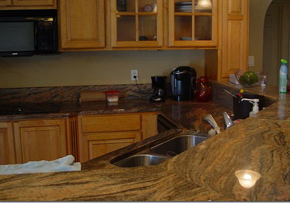 Custom Granite/Cabinets!