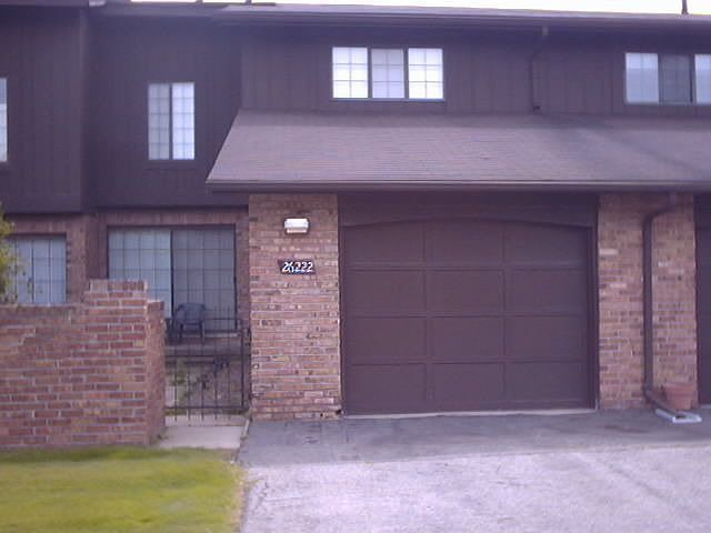 Front View-Attached Garage