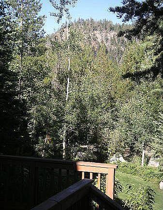 View of Painted Rock from Deck