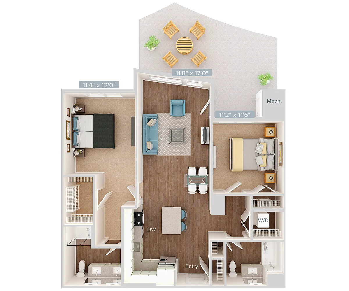 Floor plan B2U_1094