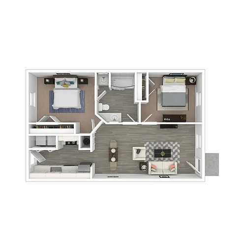 Floor plan B1