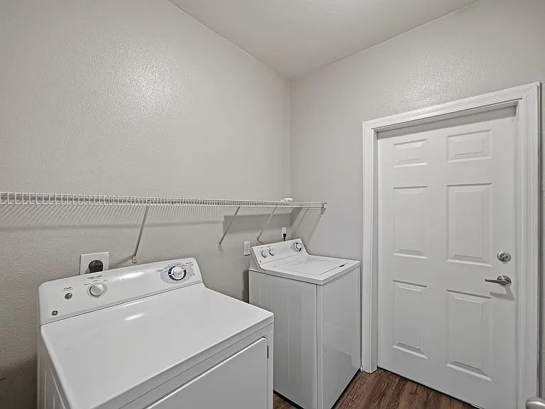 Convenience meets comfort with in-unit laundry.