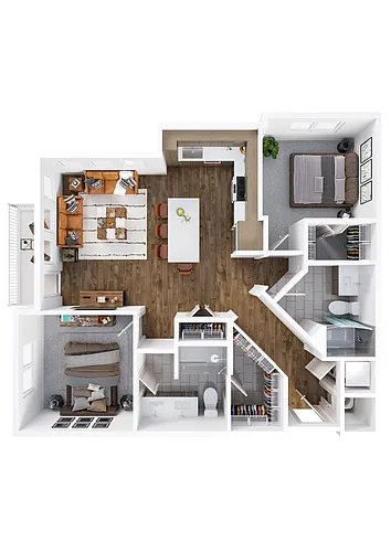 Floor plan B1