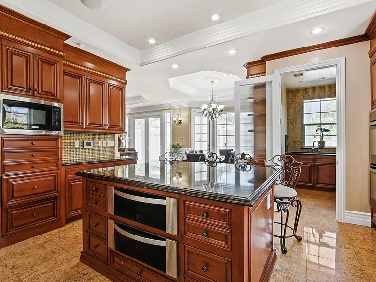 Granite Top Kitchen Island