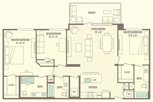 Floor plan C2