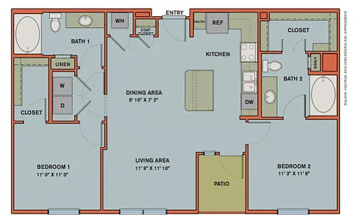 Floor plan B2
