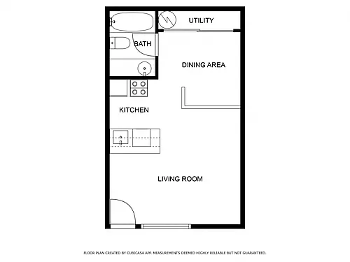 Floor plan Studio - A1