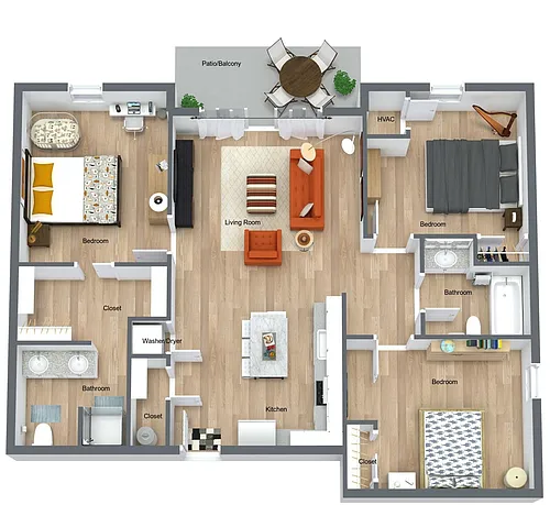 Floor plan D1