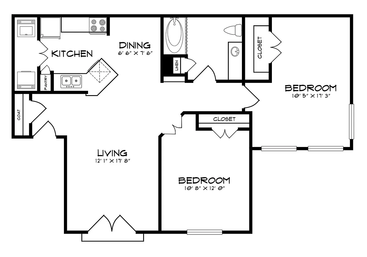 Floor plan B2