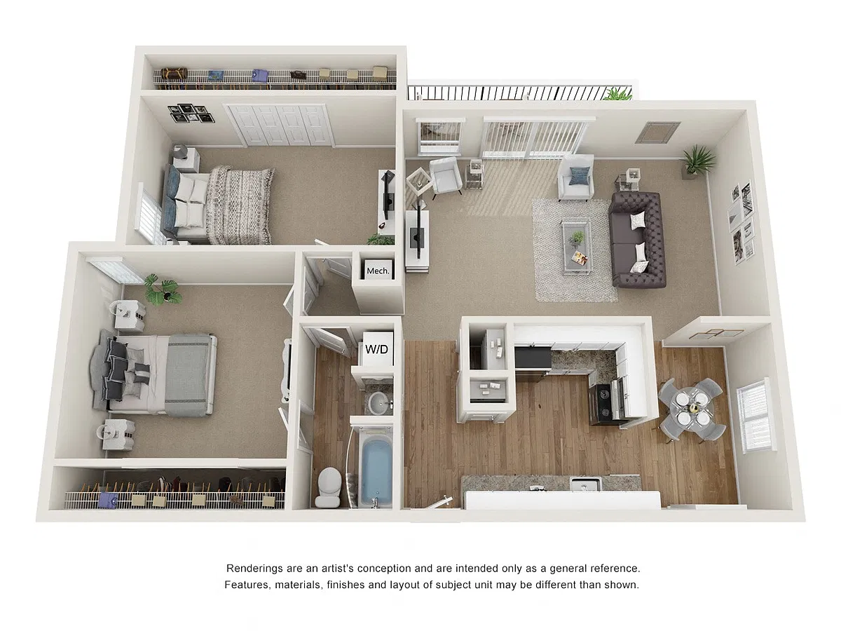 Floor plan The Rosewood