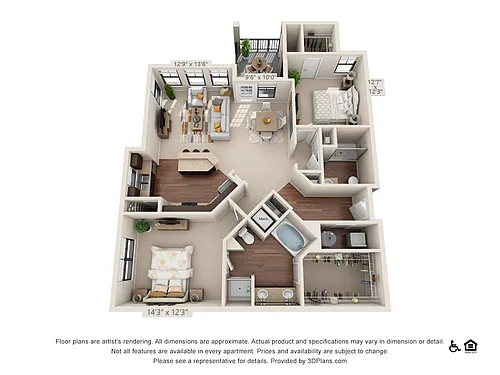 Floor plan B2