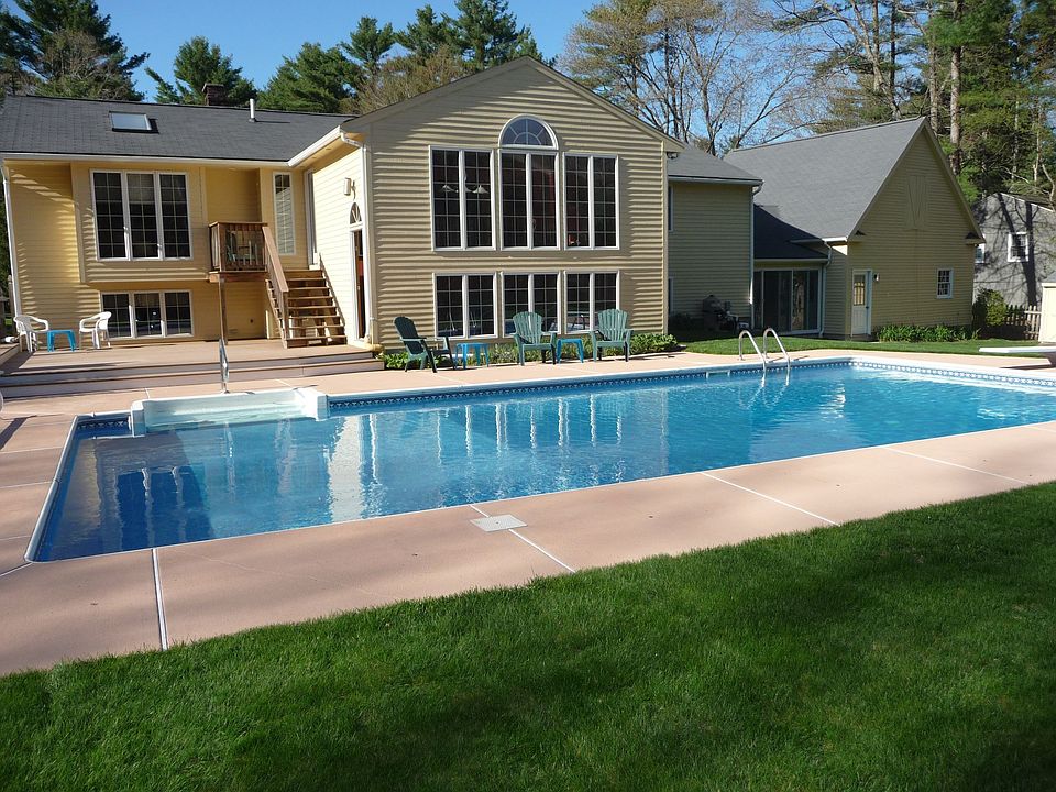 20x40 foot inground pool