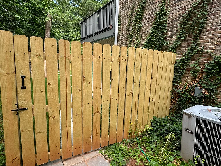 Entrance to the backyard