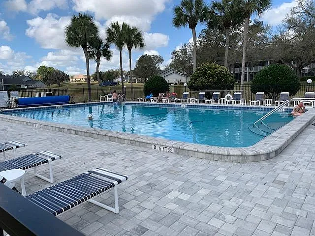 Year round heated outdoor pool