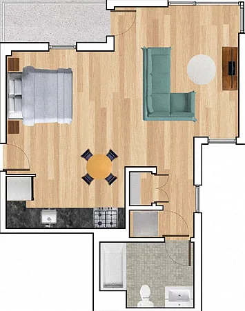 Block C Apartments — Photo 36