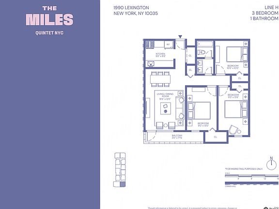 2nd image of 1990 Lexington Ave APT 16H