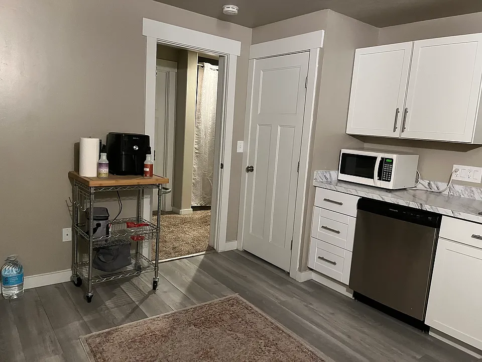 Kitchen with pantry