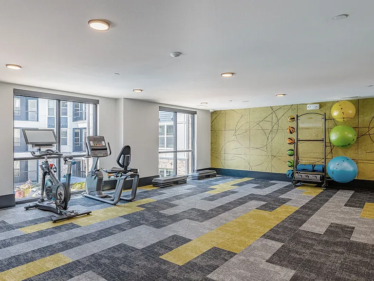 Free Weights & Yoga Room