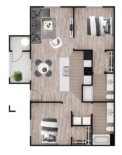 Floor plan Sabino Canyon