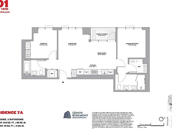 2nd image of 101 W 14th St APT 7A