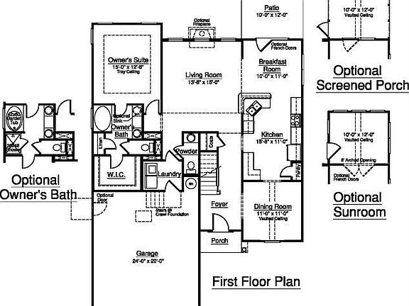 first Floor plan