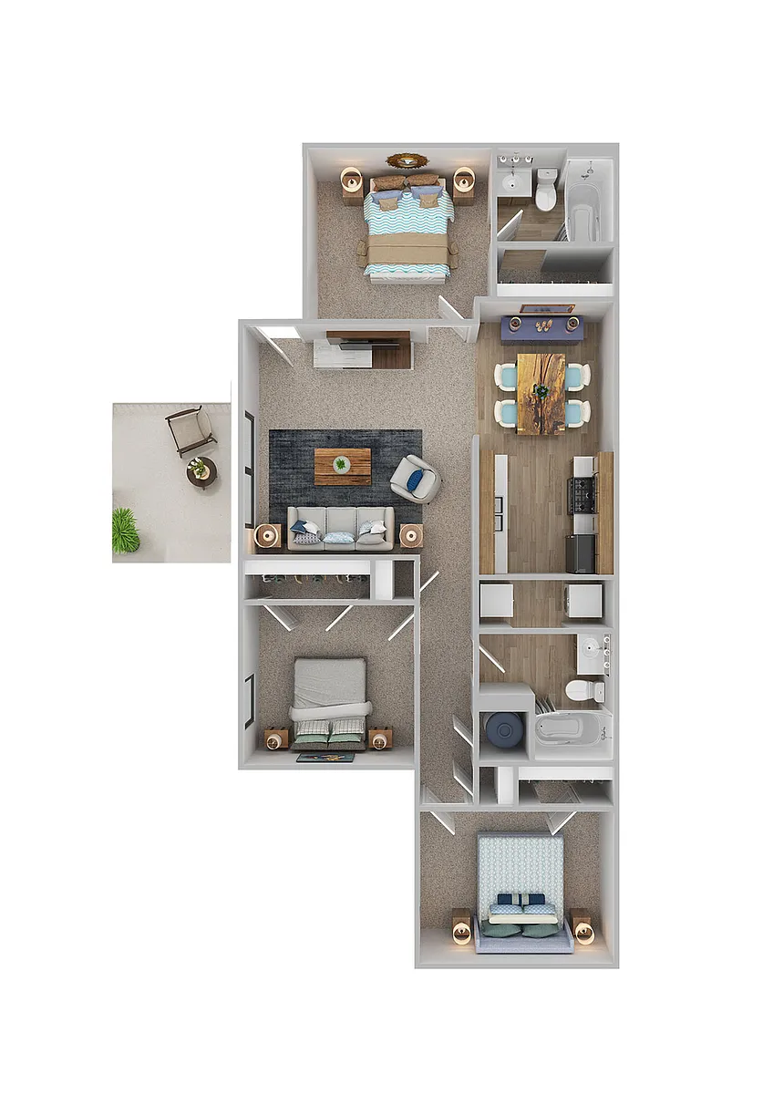 Floor plan The Titan