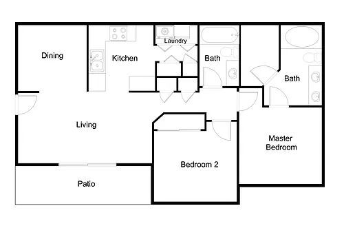 Floor plan B - Sonoran