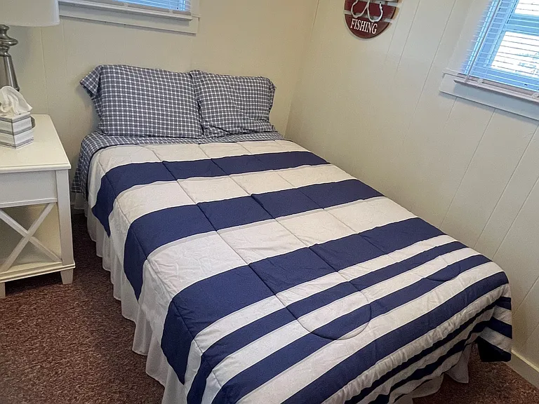 Bedroom 2, full bed.