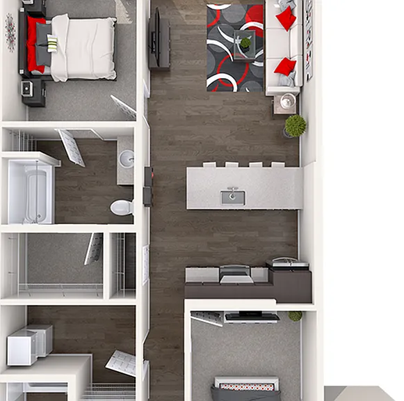C3 - 2 Bed/2 Bath - 459 C3 - 2 Bed/2 Bath - 459