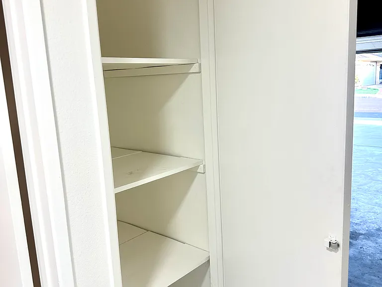 hallway storage spaces