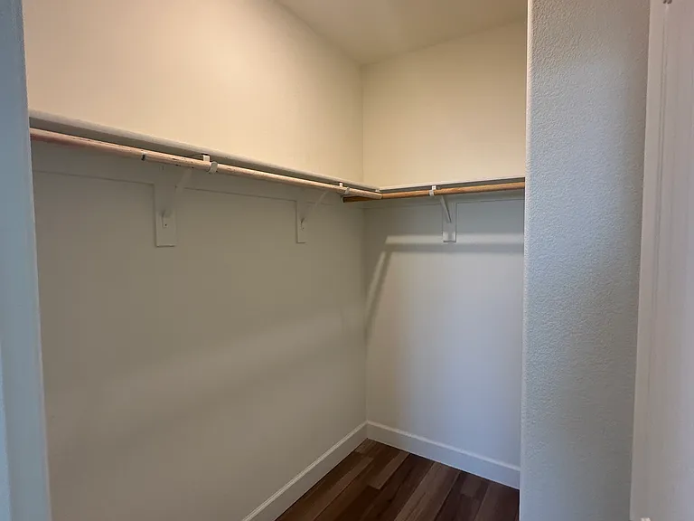 Walk in closet in the bedroom #1