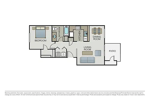 Floor plan Plan 1A